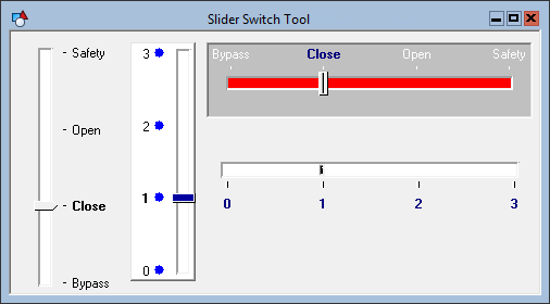 Slider Switch Tool example